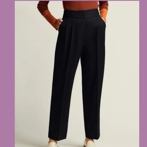 NEW Argent black pleated trousers/pants size 4